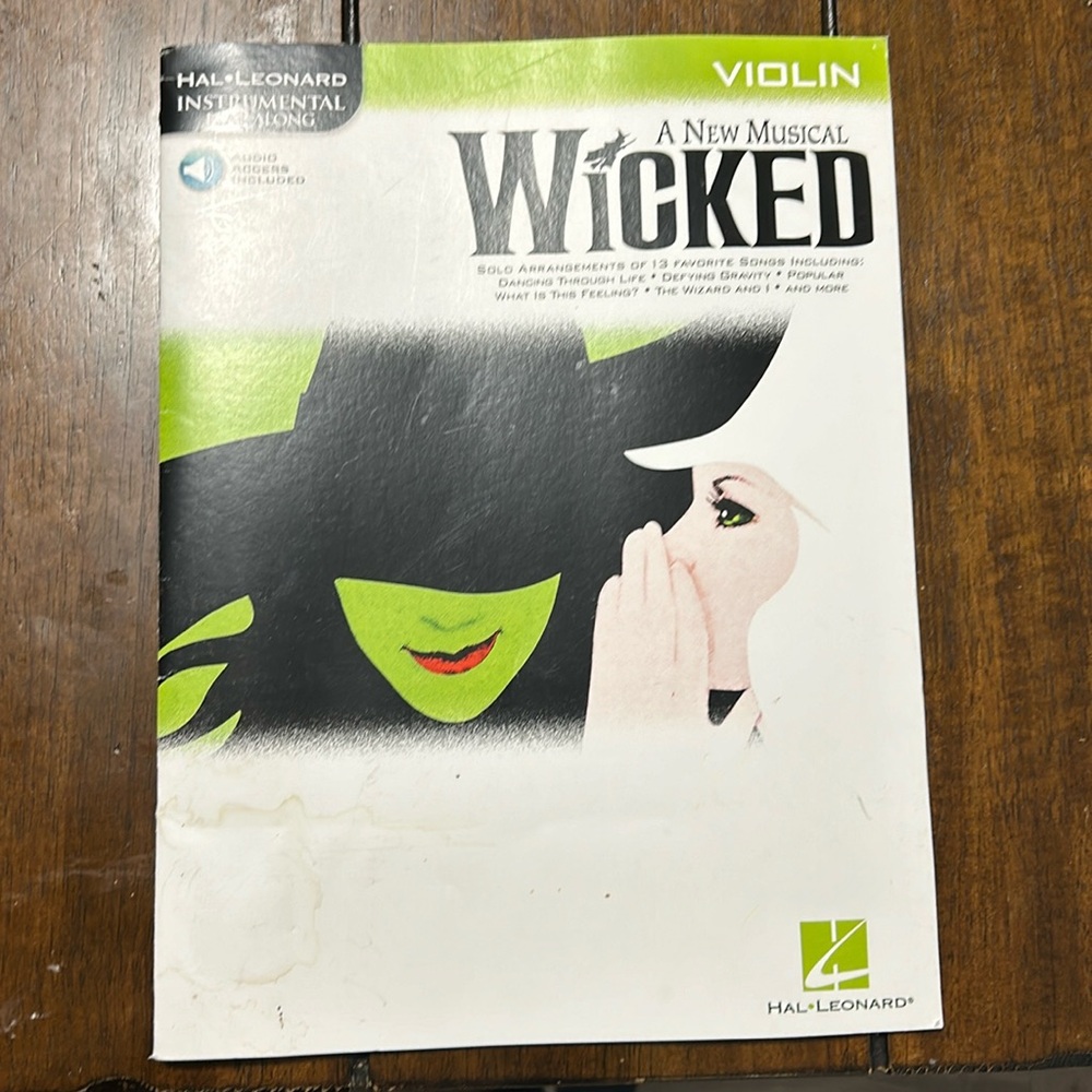 Wicked music book